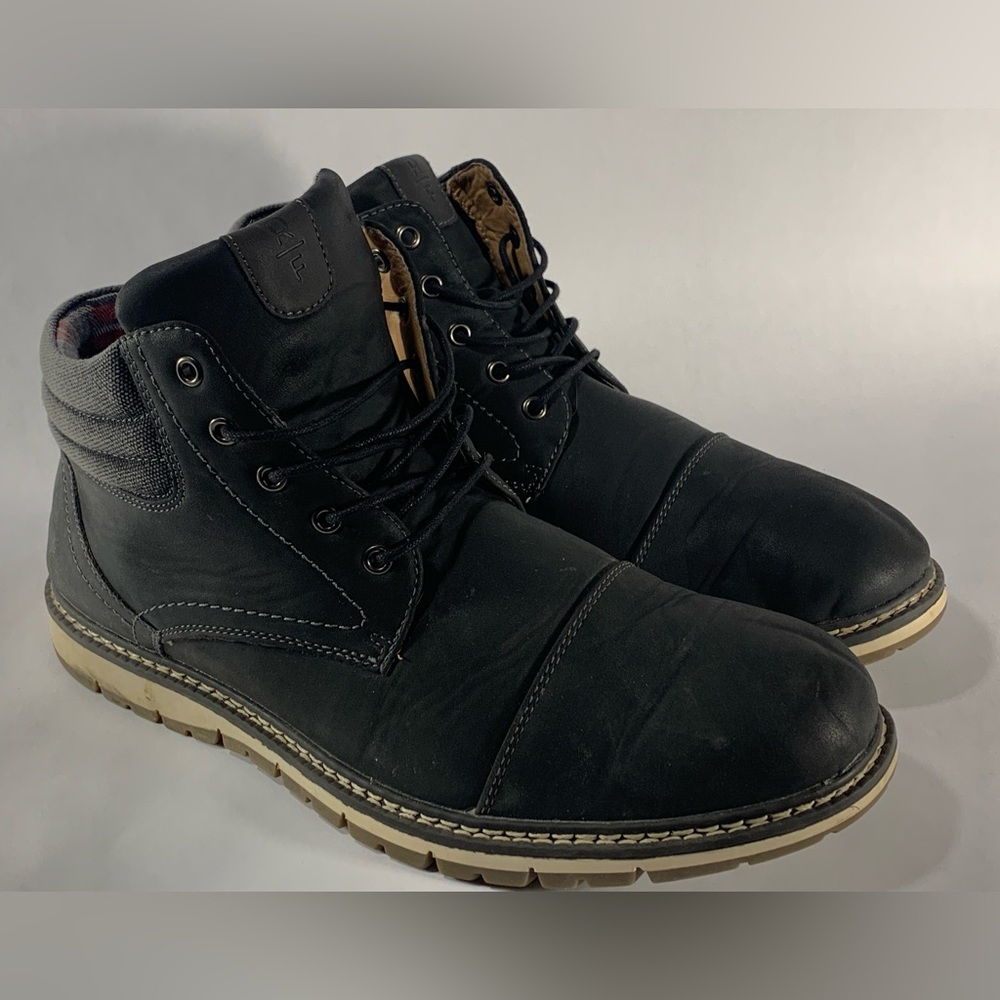 Reserved Footwear Men's The Kramer Boot Size Casual Shoes Black sz 12